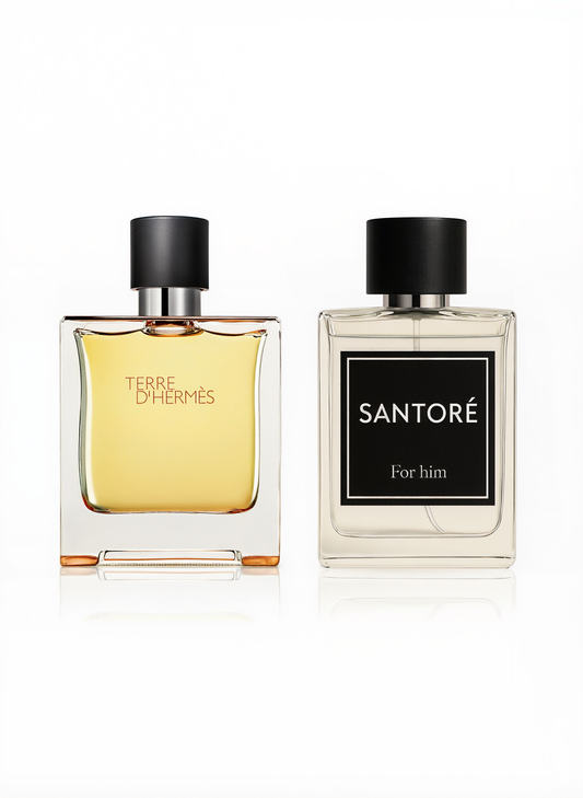 Terre d'Hermès - perfumes inspirados